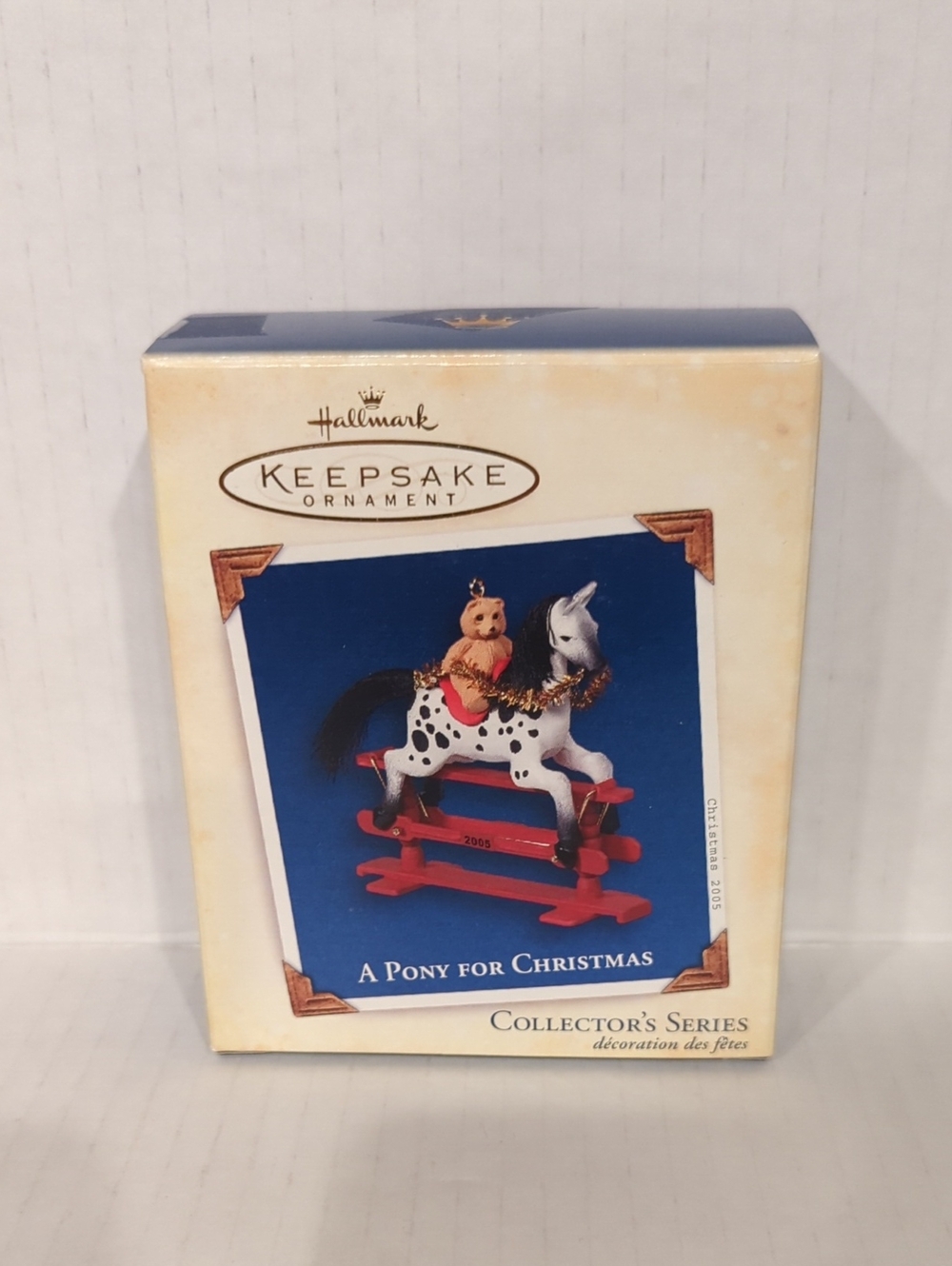 Hallmark Keepsake 2005 A Pony for Christmas Ornament - 8th in Series